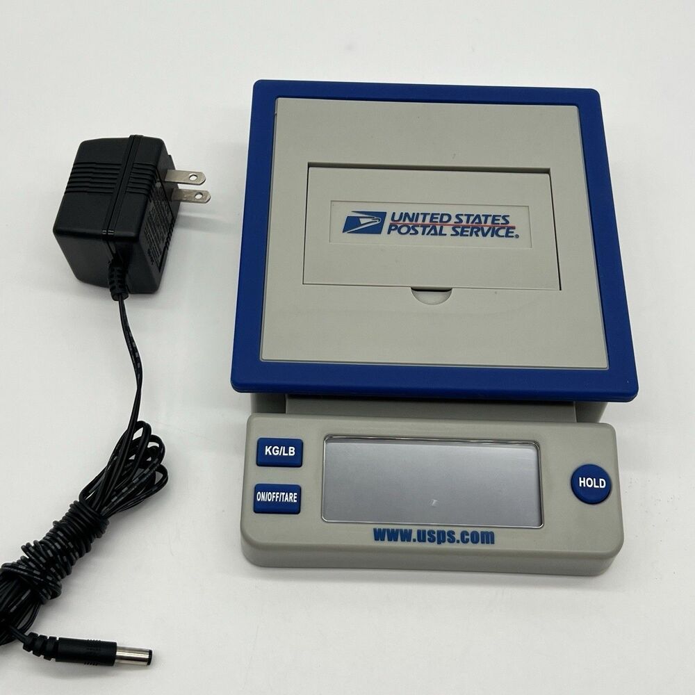 USPS United States Postal Service 10LB Digital Table Top Scale Tested Works Good